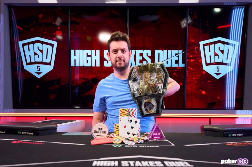 Jared Bleznick Wins Round 3 of High Stakes Duel 5 for $400K