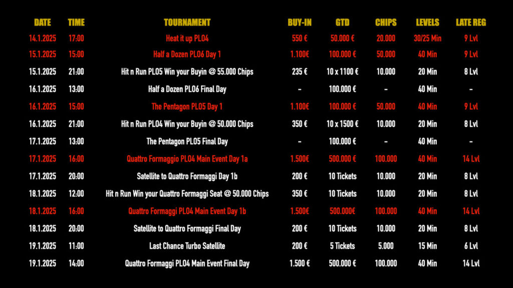 Save 20% on your 2025 Thermal PLO Festival Hotel with PLO365!