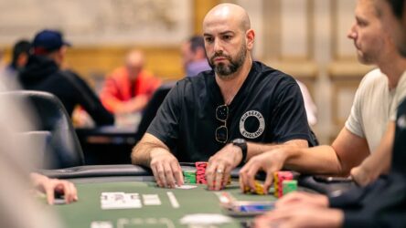Arthur Morris Commands WSOP $100K PLO High Roller Day 1
