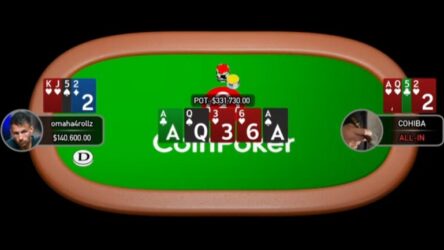 Epic PLO Showdown: Inside the High-Stakes Battle Between Omaha4rollz and COHIBA on CoinPoker