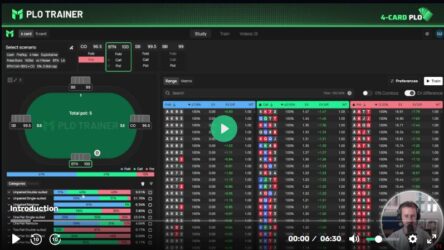 PLO Mastermind releases GTO PLO Trainer Update!