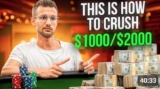 Watch Crazy High Stakes PLO Action with Omaha4Rollz on CoinPoker!