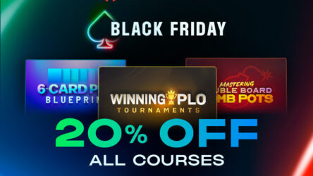 PLO Mastermind Black Friday: 20% Off Specialist PLO Courses (Ends Nov 30)
